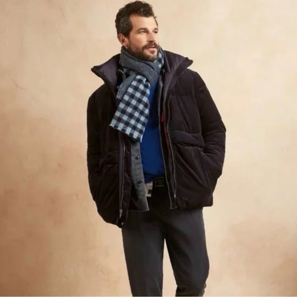 Banana Republic corduroy down‎ puffer jacket